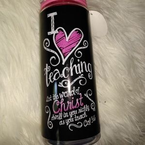 NWT teacher water bottle
